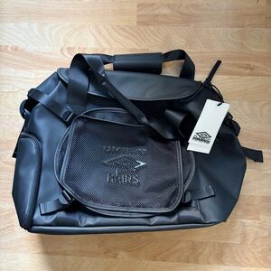 RAINS X Umbro Transfer Duffle Bag In Black